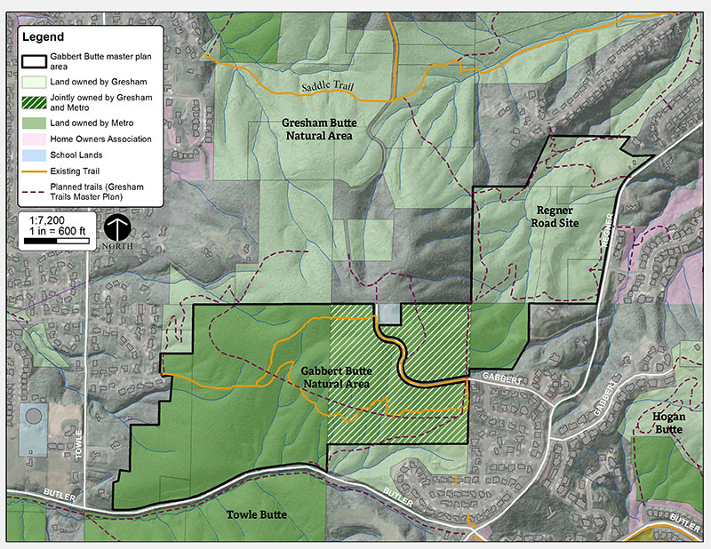 Gabbert Butte Map - Large Version